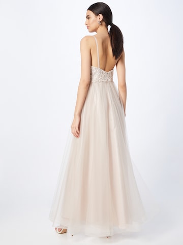 Laona Evening Dress in Beige