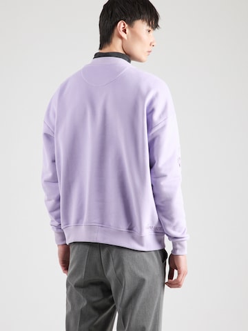 Carlo Colucci Sweatshirt in Lila