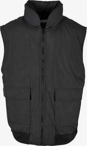 Urban Classics Bodywarmer in Zwart: voorkant