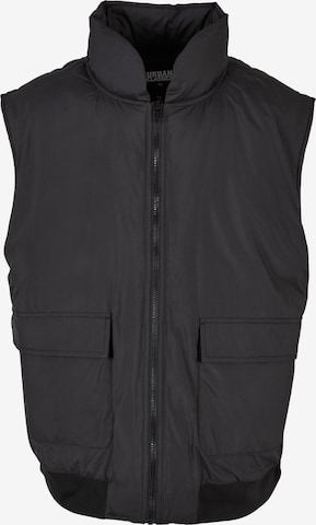 Gilet Urban Classics en noir : devant