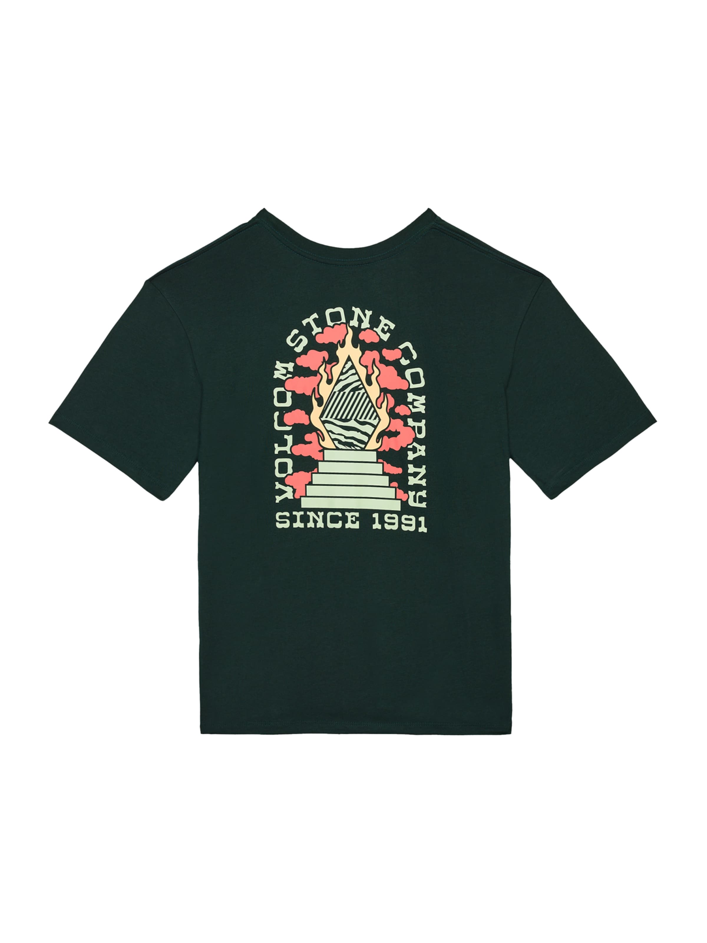 T-Shirt 'Altarium' Volcom en vert