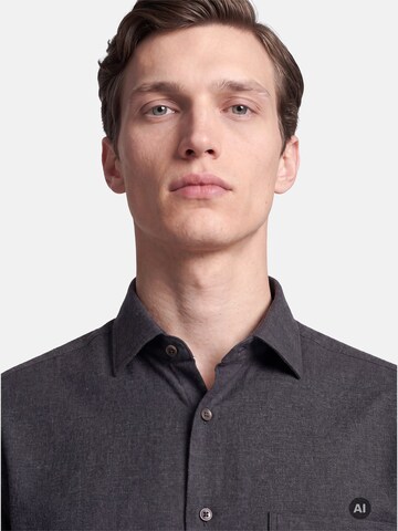 Coupe regular Chemise SEIDENSTICKER en gris