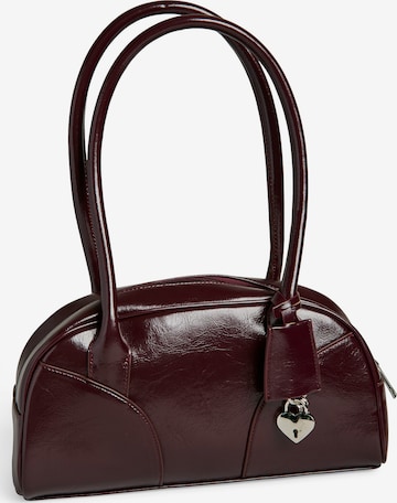 PIECES Tasche 'PCBOWLING' in Rot: Vorderseite