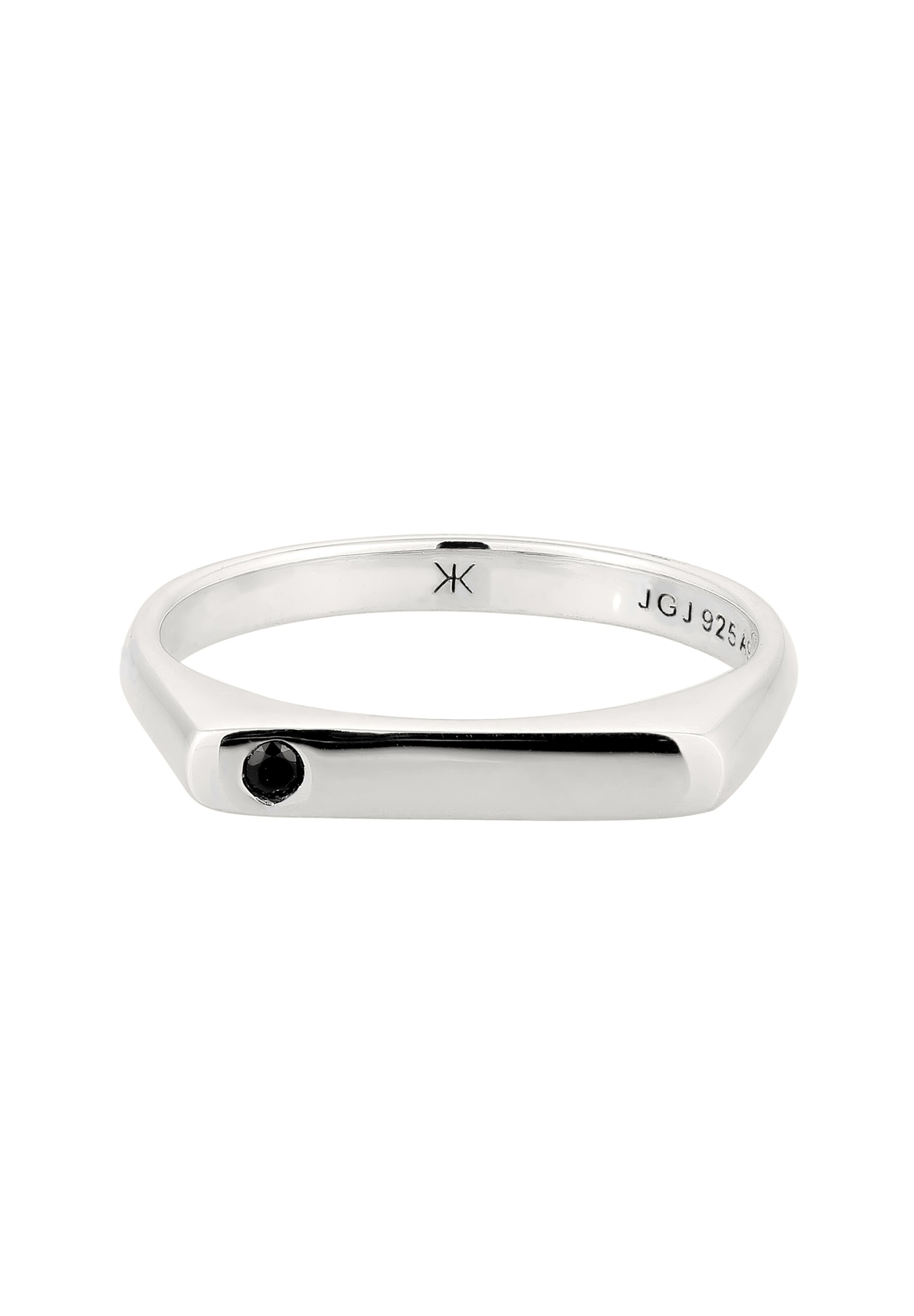 KUZZOI Ring in Silver: front