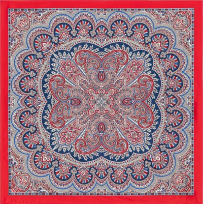 Roeckl Tuch 'Young Paisley' in blau / lila / rot, Produktansicht