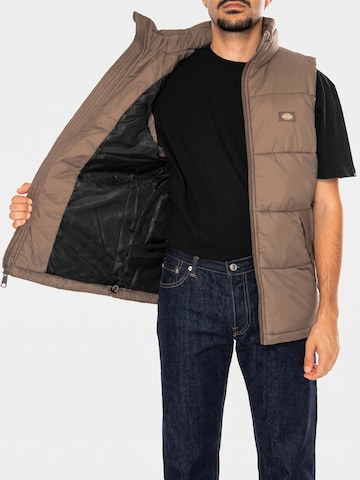 DICKIES Weste‌‌‌‌‌‌‌‌‌ in Braun