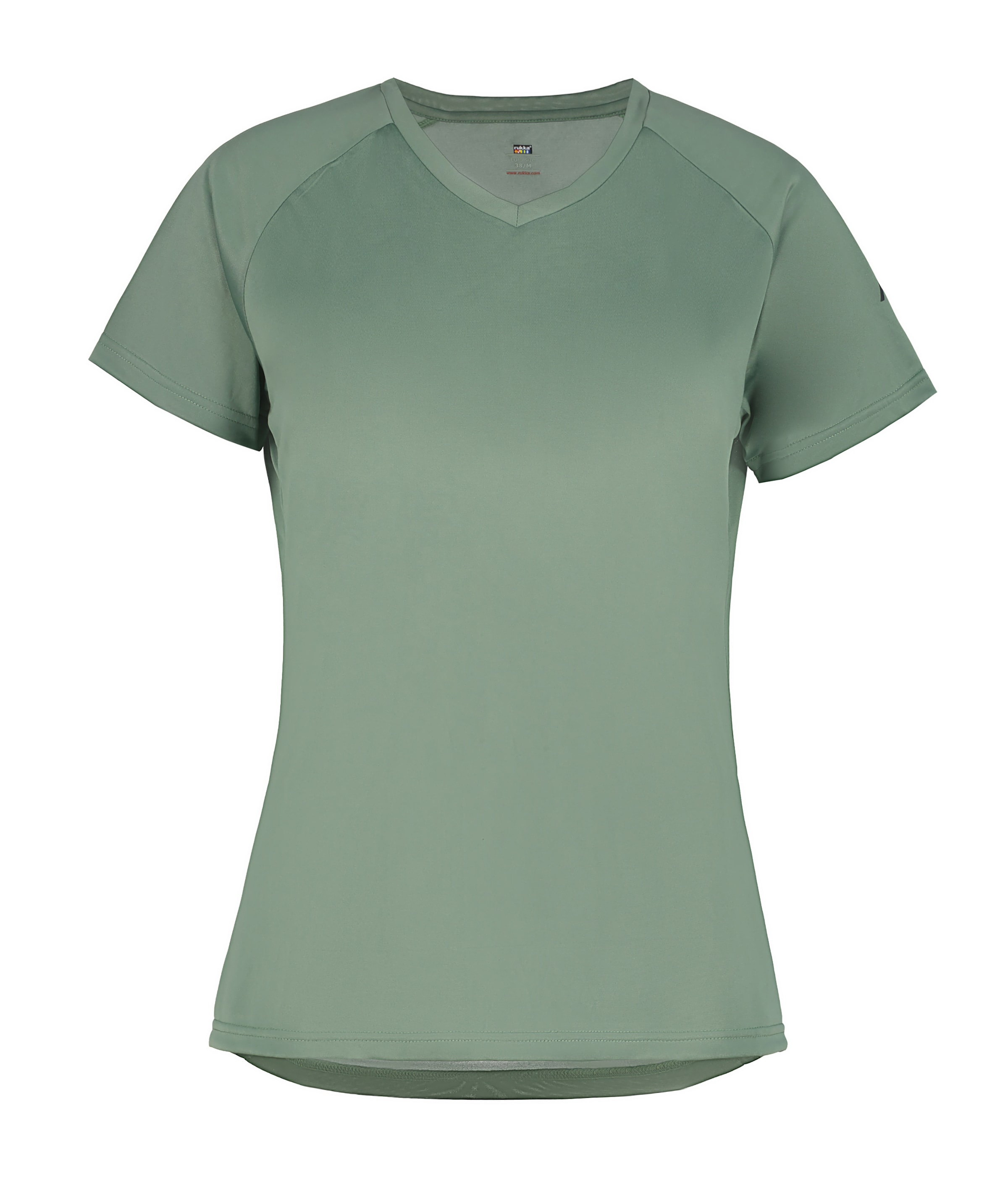 Rukka Funktsionaalne särk 'Muuko', värv roheline: eest vaates