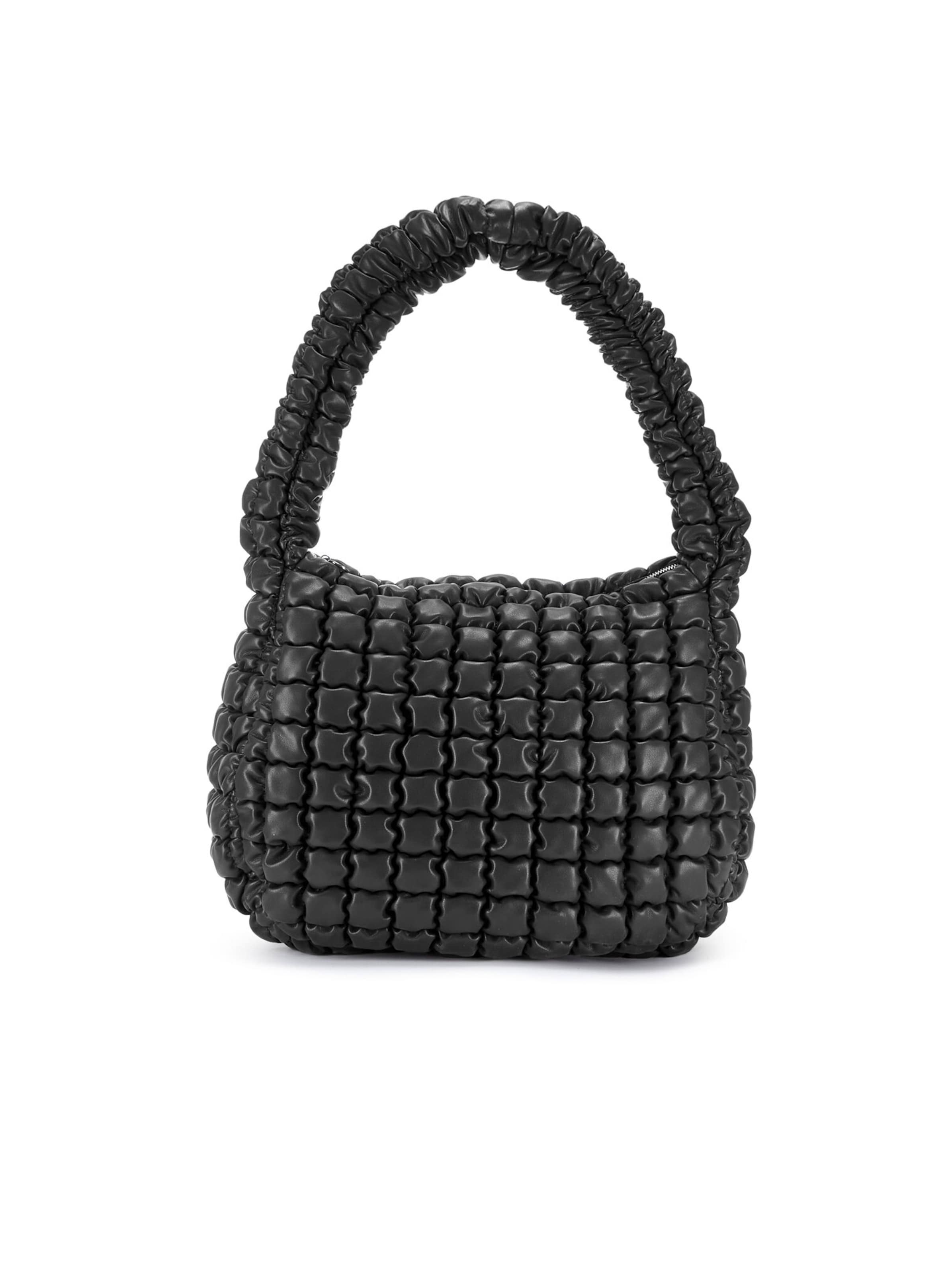 Apple of Eden Crossbody Bag 'ALMERIA' in Black: front