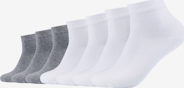 camano Socken in Grau: predná strana