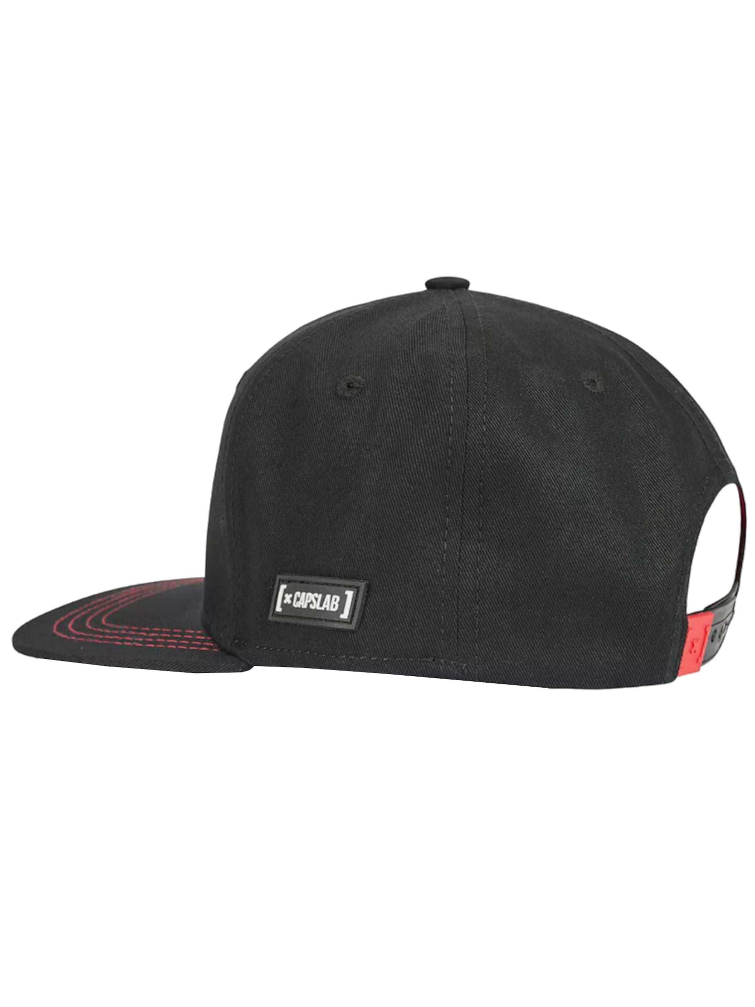 Capslab Cap 'Space Mission NASA' in Black