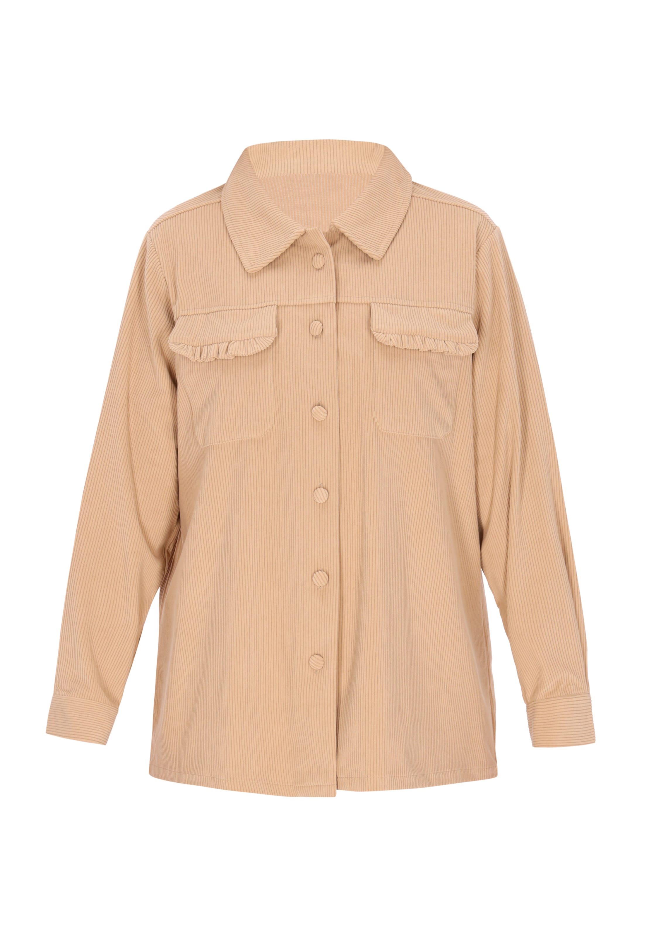 Sidona - Casaco meia-estação em bege: frente