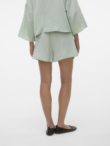 Baggy Pantalon 'VMNatali' VERO MODA en vert