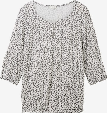 Tom Tailor Women + Bluse i grå: forside