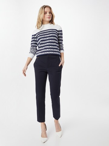 Coupe slim Pantalon 'LYCETTE' Lauren Ralph Lauren en bleu