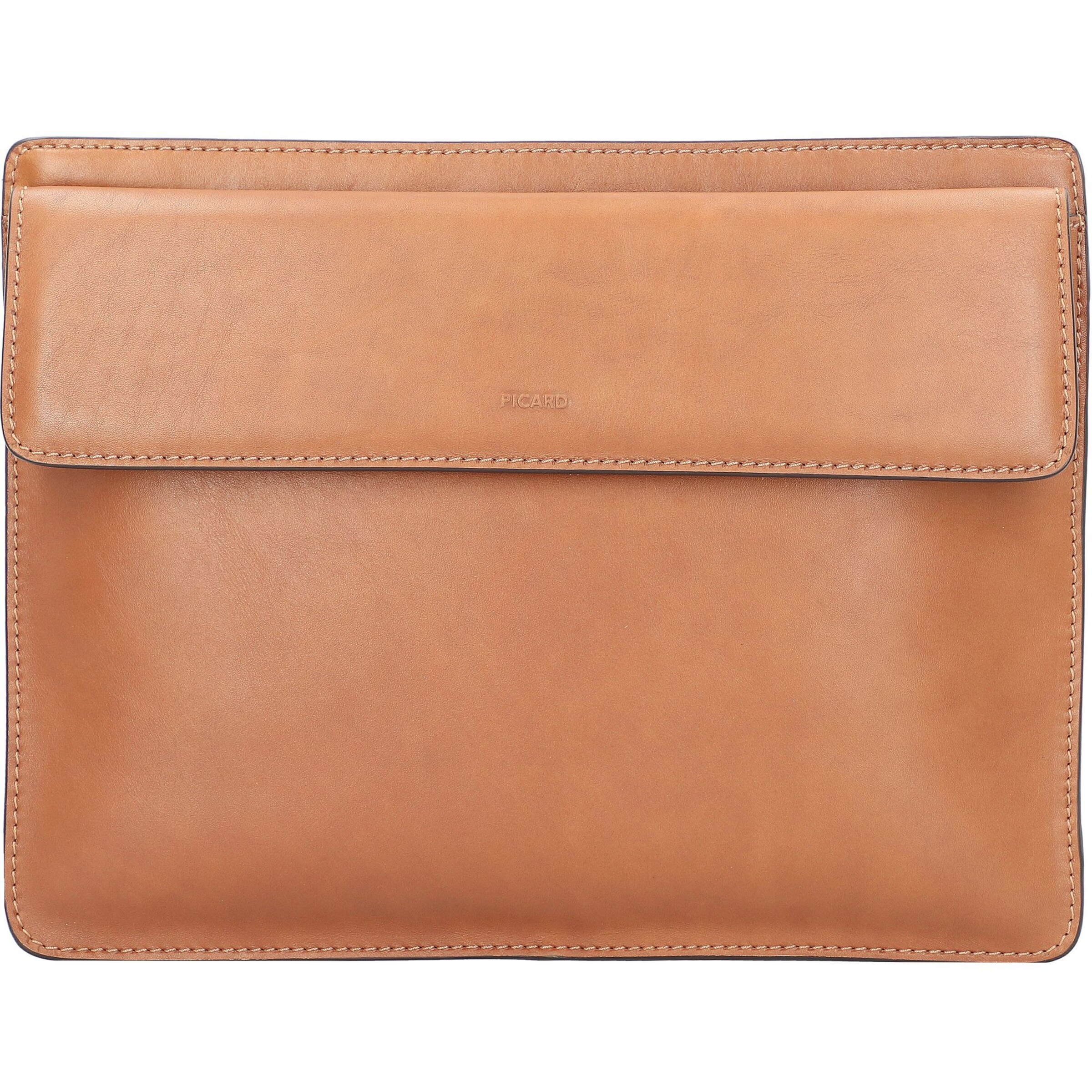 Picard Schreibmappe 'Toscana' in Braun: Vorderseite