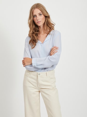 VILA Blouse in Blue: front