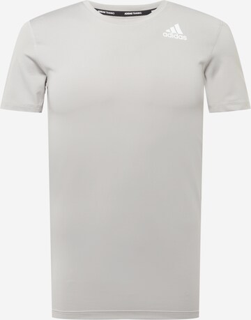 T-Shirt fonctionnel ADIDAS SPORTSWEAR en gris : devant