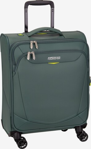 American Tourister Trolley ' Summerride Spinner S ' in Grün: Vorderseite