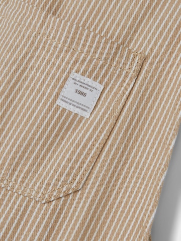 regular Pantaloni con pettorina 'DES' di NAME IT in beige