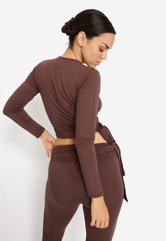 LSCN by LASCANA Shirt in Bruin