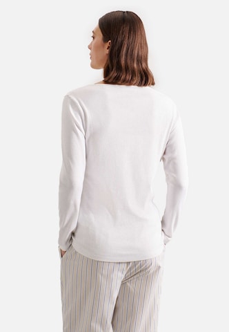 SEIDENSTICKER Pajama Shirt in White