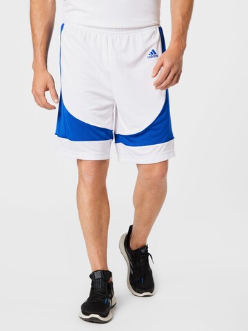 ADIDAS SPORTSWEAR Normální Sportovní kalhoty 'N3Xt L3V3L Prime' – bílá: přední strana