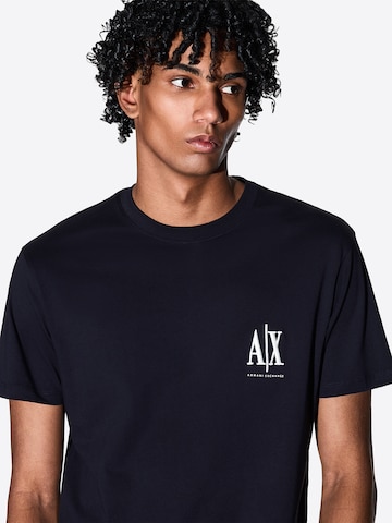 T-Shirt ARMANI EXCHANGE en bleu