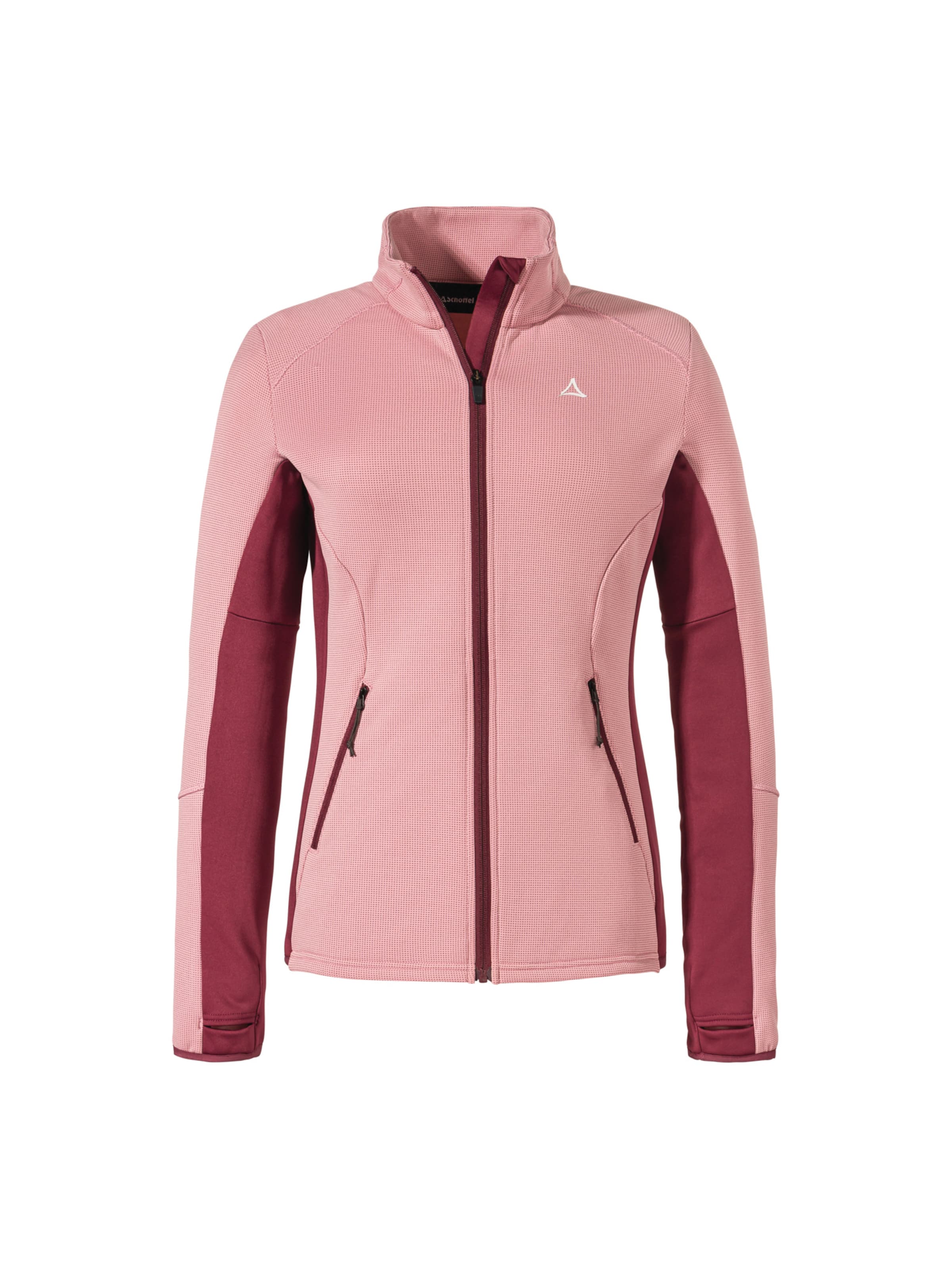 Schöffel Functionele fleece jas 'Lodron' in Roze: voorkant
