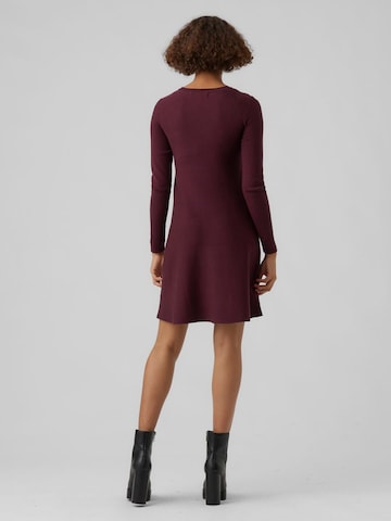 VERO MODA Knit dress in Red