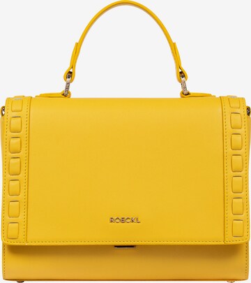 Roeckl Handbag ' Olivia' in Yellow: front