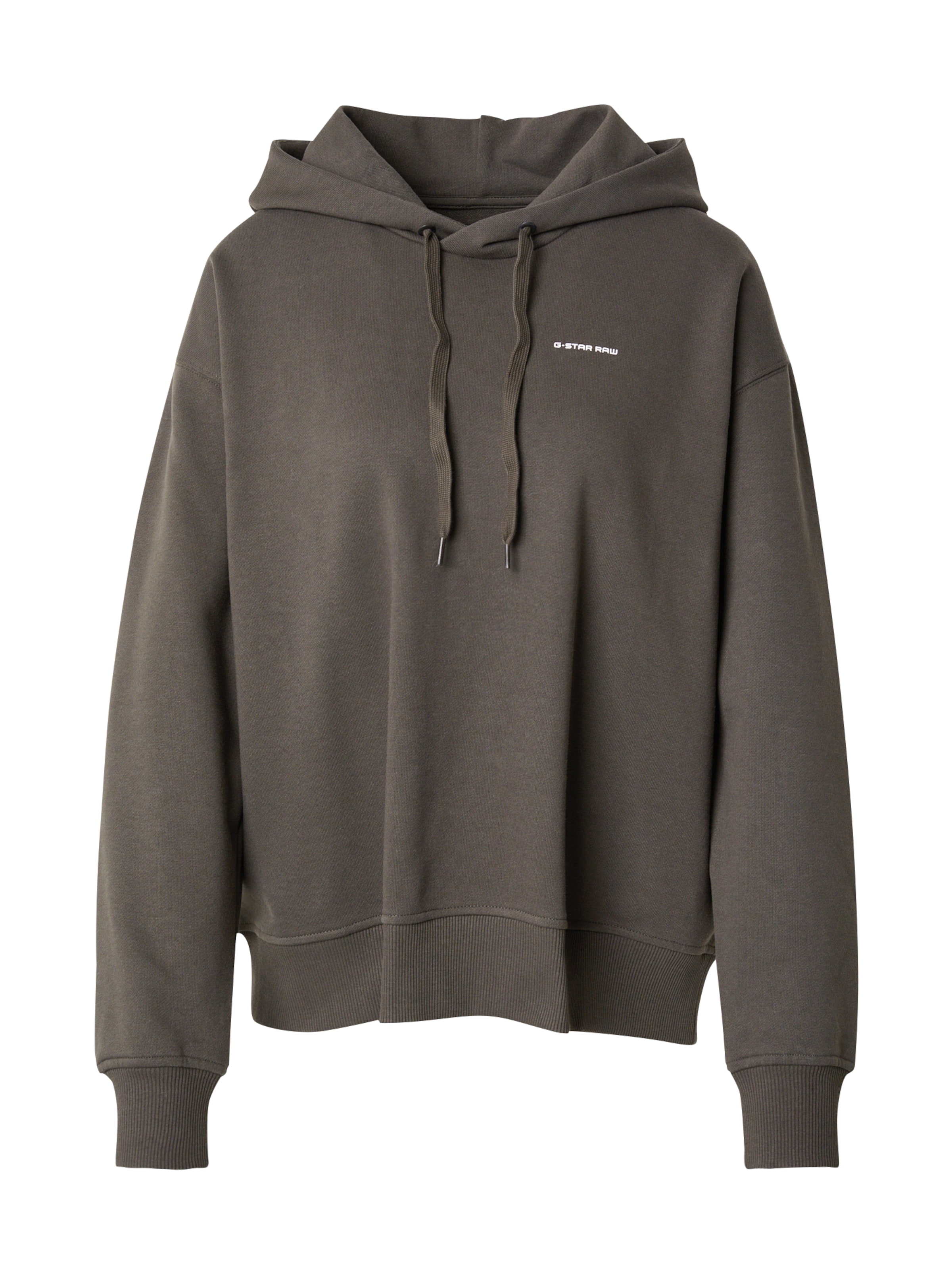 G-STAR Μπλούζα φούτερ σε γκρι: μπροστά