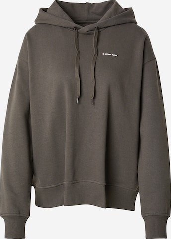 Bluză de molton de la G-STAR pe gri: față