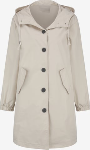 Youthup Between-Seasons Coat in Green: front