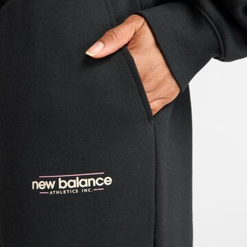 new balance Wide leg Broek in Zwart
