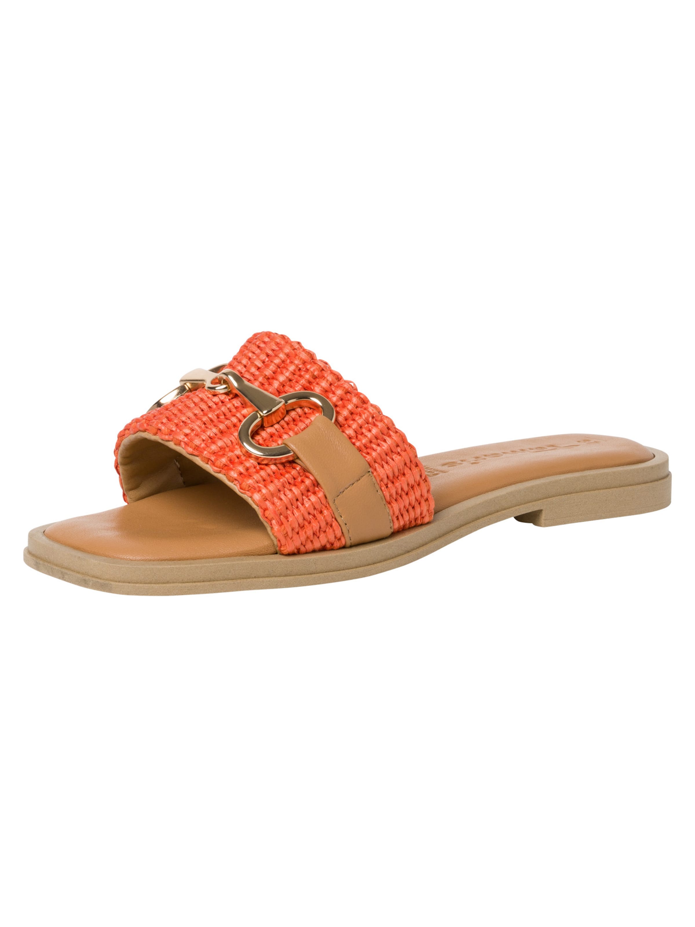 Tamaris Mules in Beige / Orange, Item view