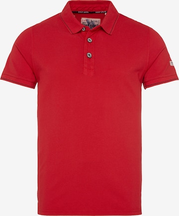 CAMP DAVID Shirt in Red: front