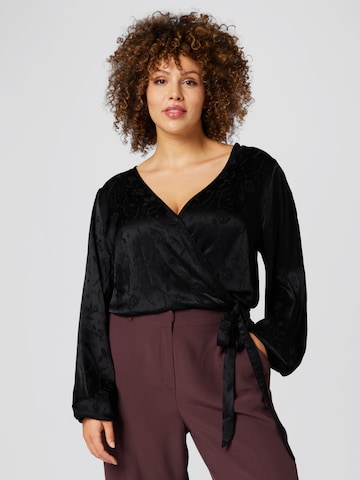 A LOT LESS - Blusa 'Paulina' en negro