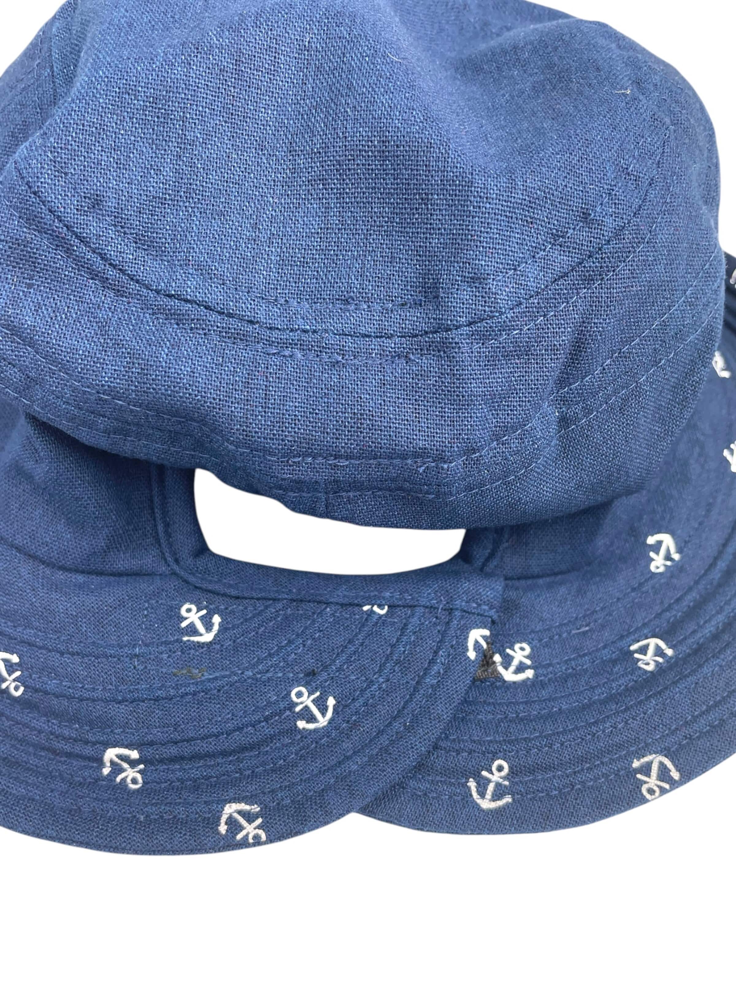 Kumixi Hoed 'Anker' in Blauw