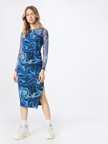 Oasis Dress in Blue: front