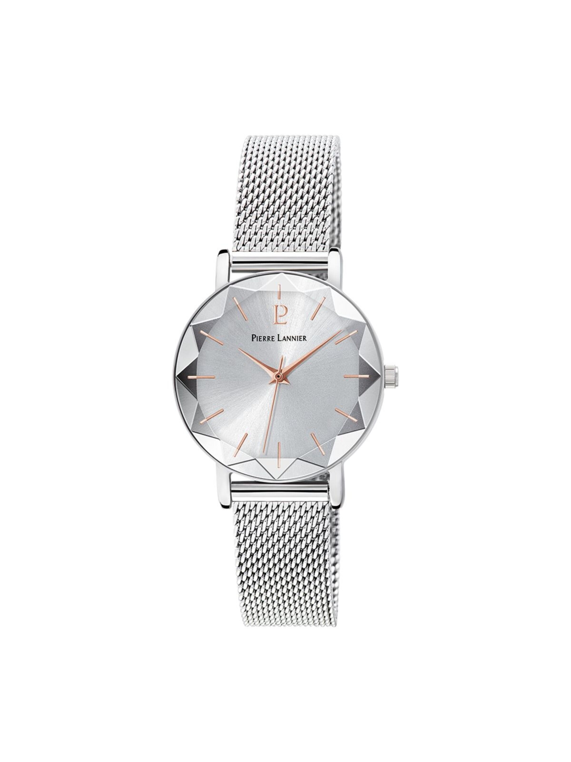Montre à affichage analogique 'Multiples' Pierre Lannier en argent