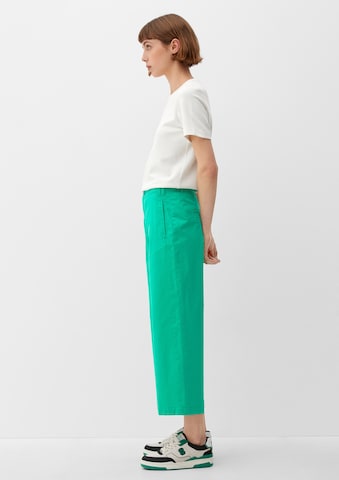 Wide Leg Pantalon s.Oliver en vert