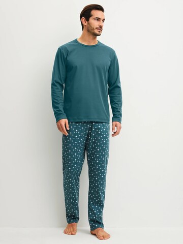 CALIDA Pyjama lang 'Relax Streamline'‌‌‌‌‌ in Grau