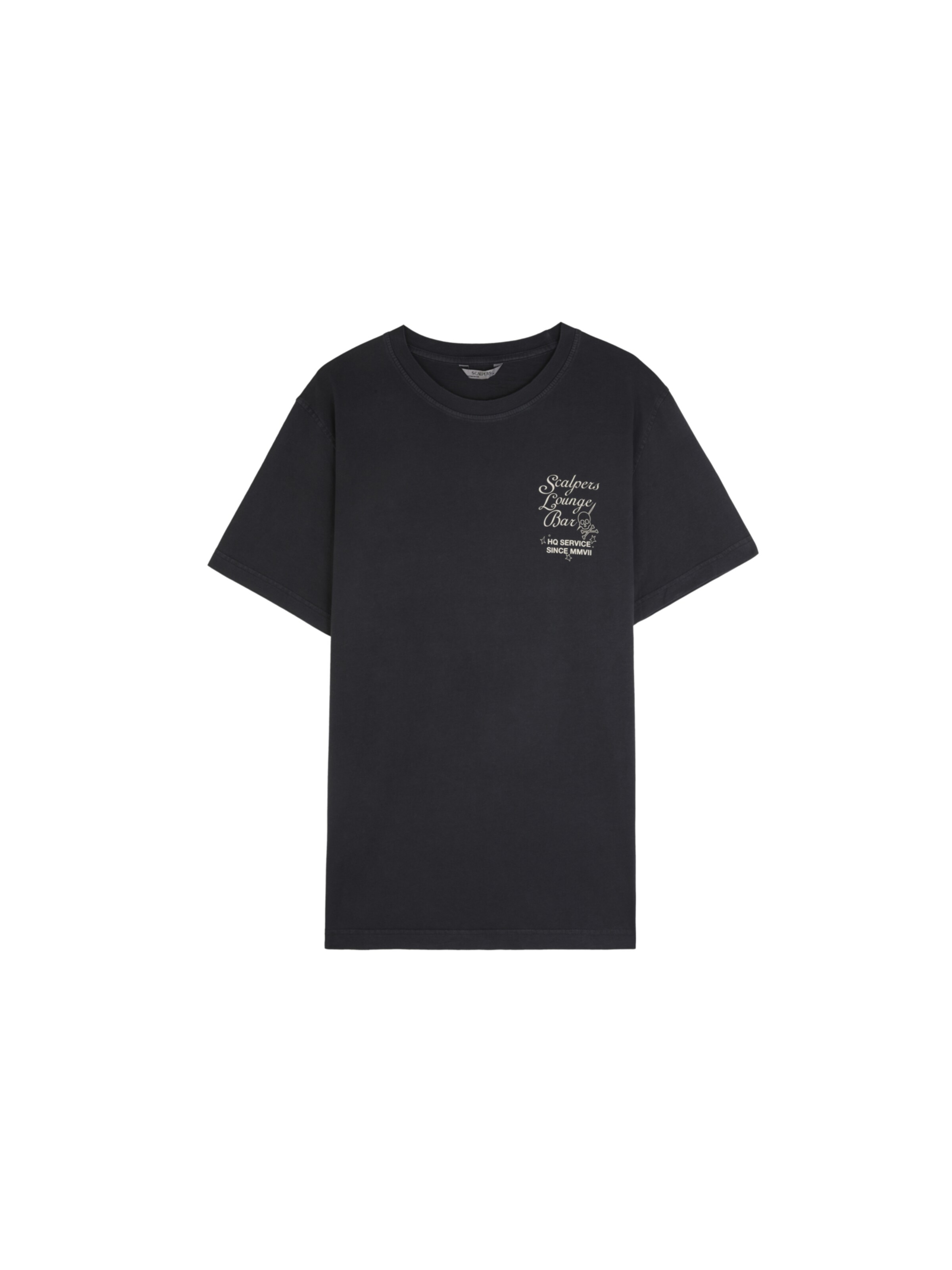 Scalpers Λειτουργικό μπλουζάκι ' ' σε μαύρο: μπροστά