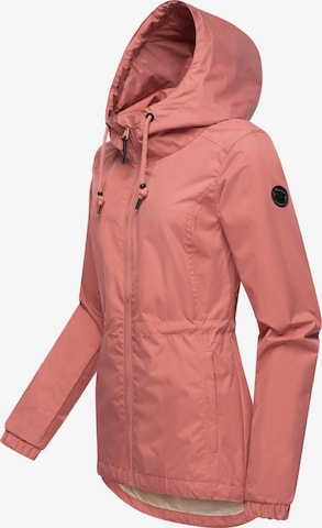Ragwear Куртка в спортивном стиле 'Danka' в Ярко-розовый