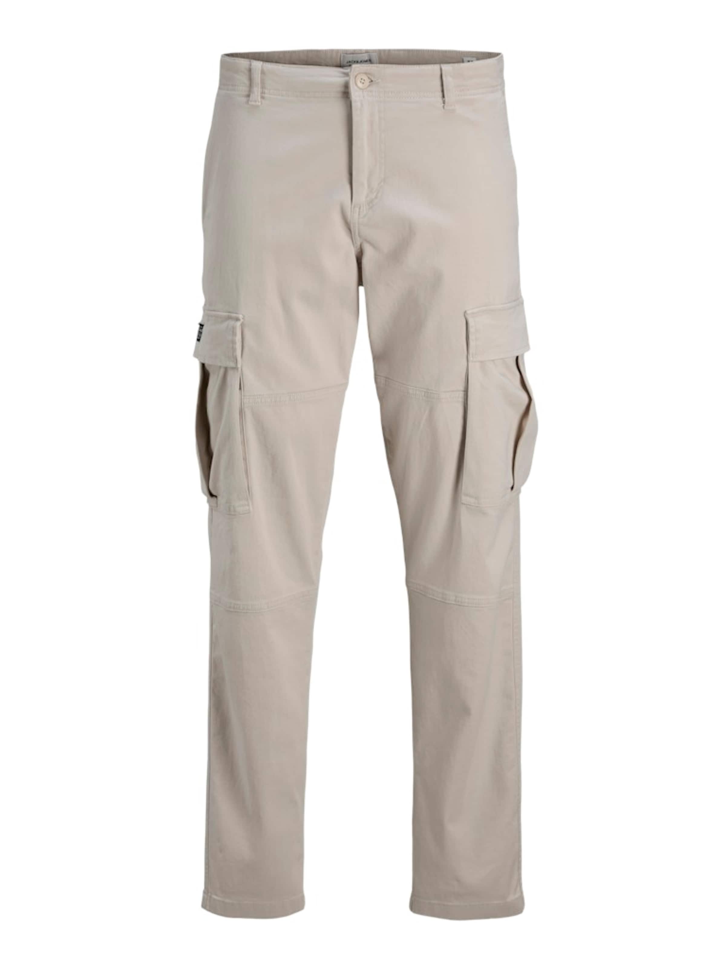 JACK & JONESCargo hlače 'JPSTKANE JONNIE' - siva boja: prednji dio