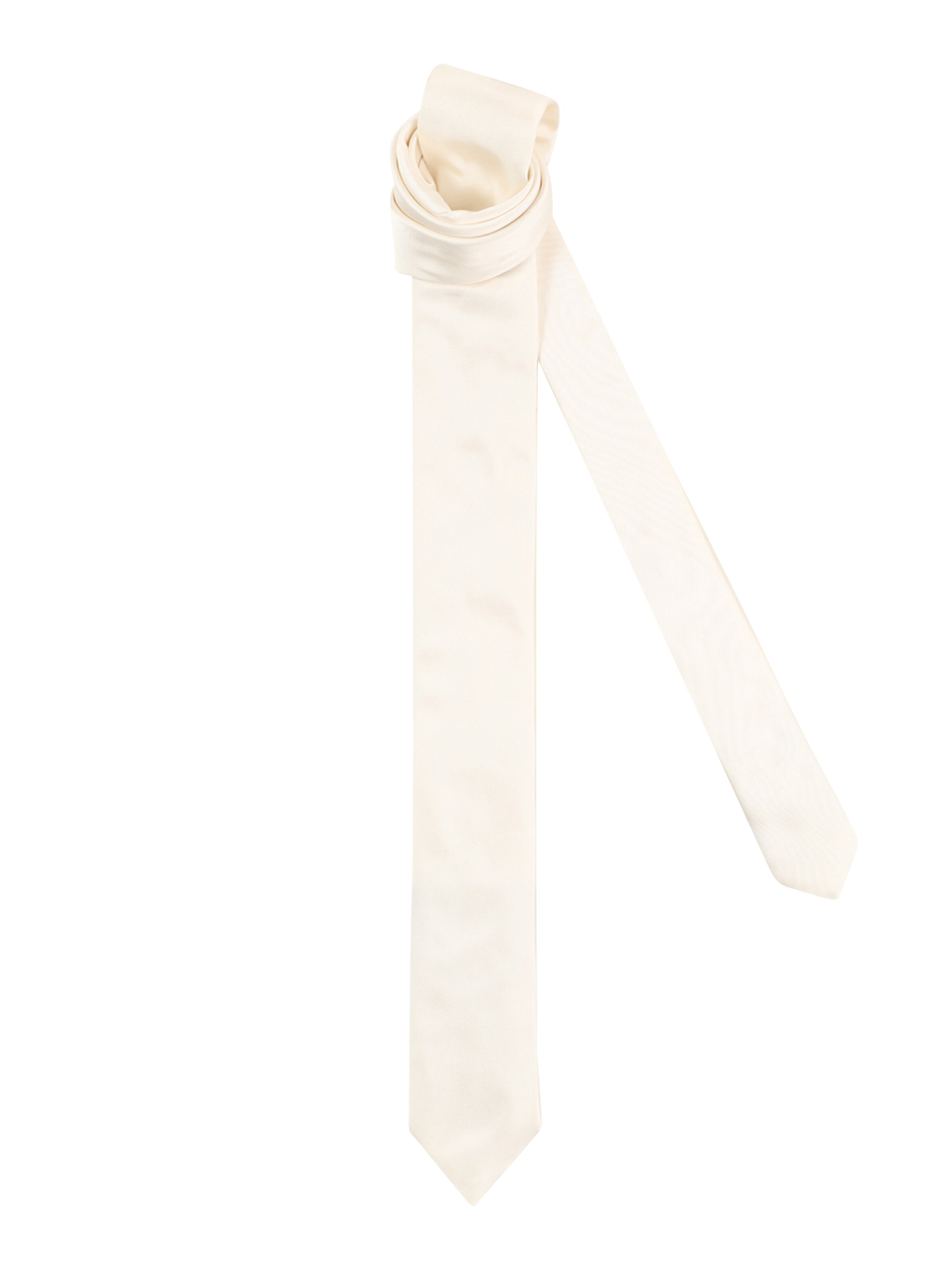 Cravate BOSS en beige : devant