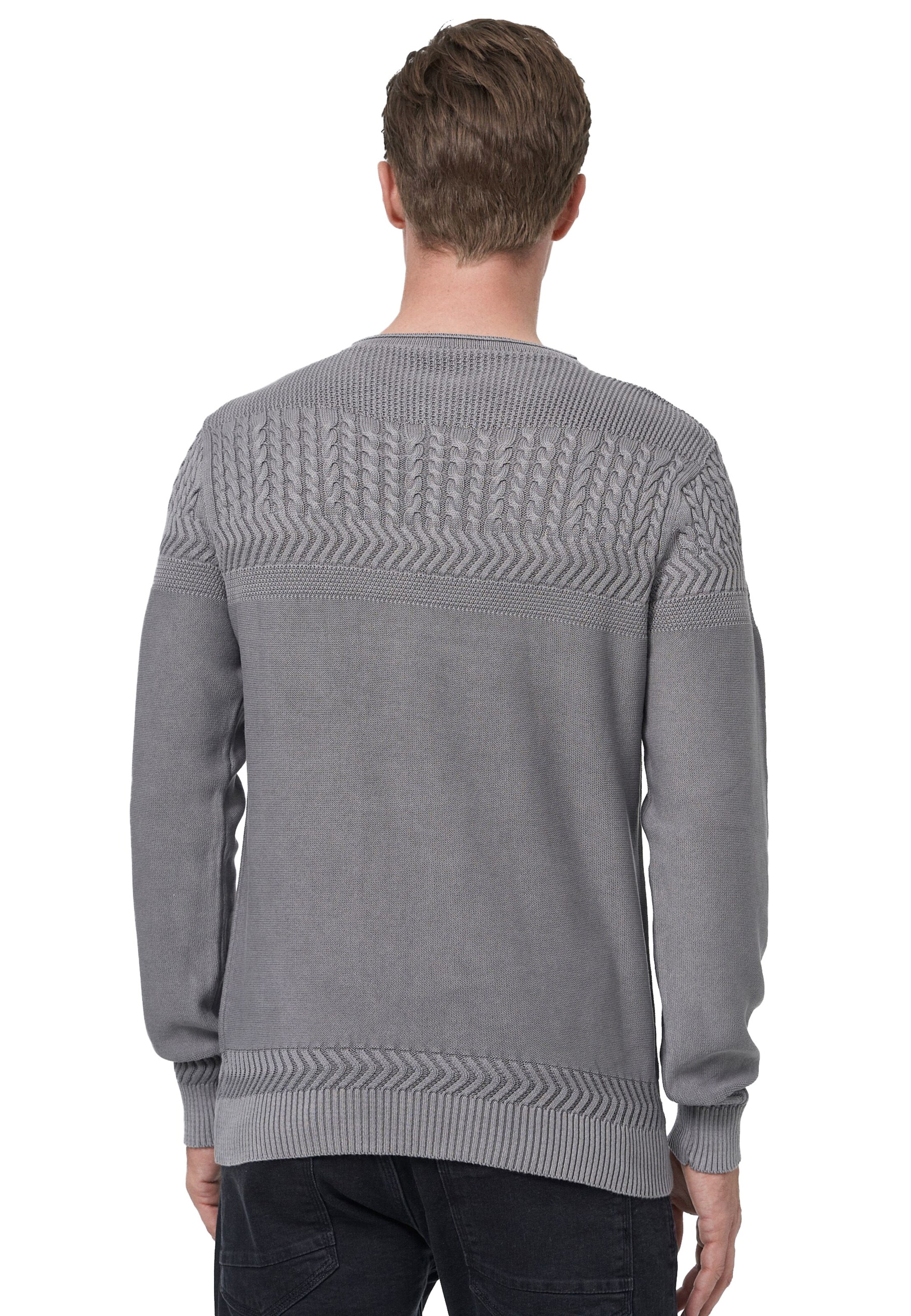 Rusty Neal Pullover in Grau