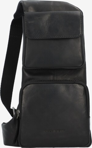 GREENBURRY Backpack in Black: front