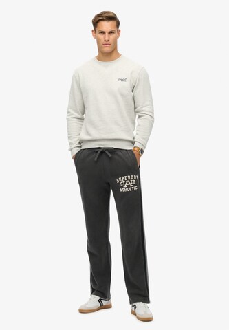Superdry Regular Broek 'Vintage Athletic' in Grijs