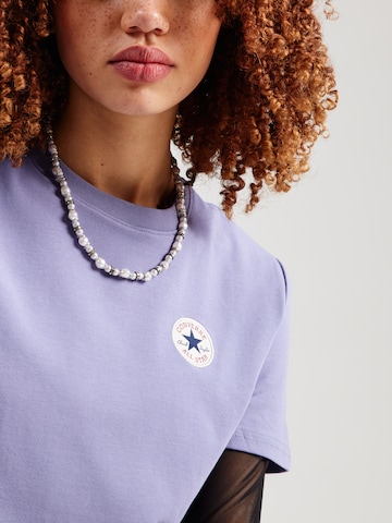 CONVERSE Μπλουζάκι σε λιλά